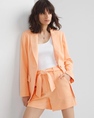 Waist Seam Fluid Blazer | White House Black Market